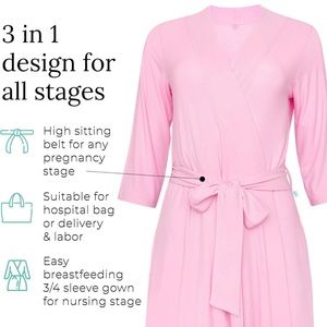 Posh Peanut Maternity Robe